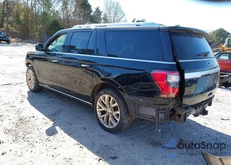 2018 Ford Expedition Max Platinum from USA, damaged, VIN 1FMJK1LT5JEA55182